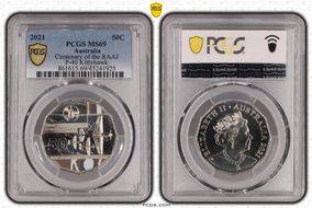 2021 50C Centenary of the RAAF P-40 Kittyhawk MS69