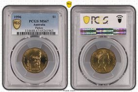 1996 $1 Parkes MS67