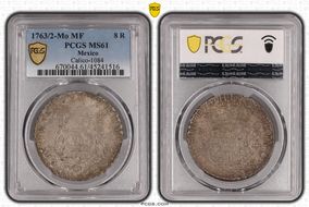 1763/2-Mo MF 8 R Calico-1084 MS61