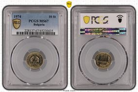 1974 10 St KM-87 MS67