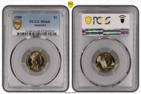 1988 $2 MS68