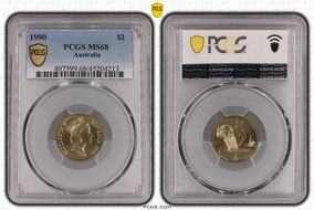 1990 $2 MS68