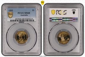 1992 $2 MS68