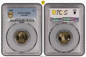 1995 $2 MS68