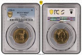 1996-S $1 Parkes MS67