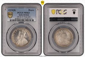 1919(B) Rupee SW-8.47 Prid-225 MS63