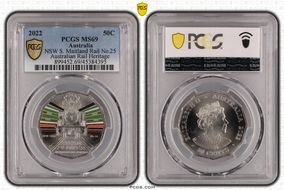 2022 50C NSW S. Maitland Rail No.25 Australian Rail Heritage MS69