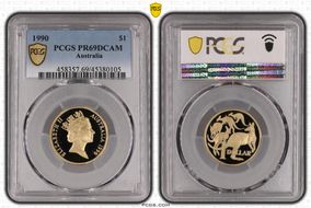 1990 $1 PR69DCAM