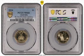 2016 $2 50 Yrs Decimal Currency MS66