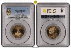 2000 $1 Victoria Cross MS69