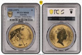 2000 (1997) $5 Olympic - Field Hockey MS68