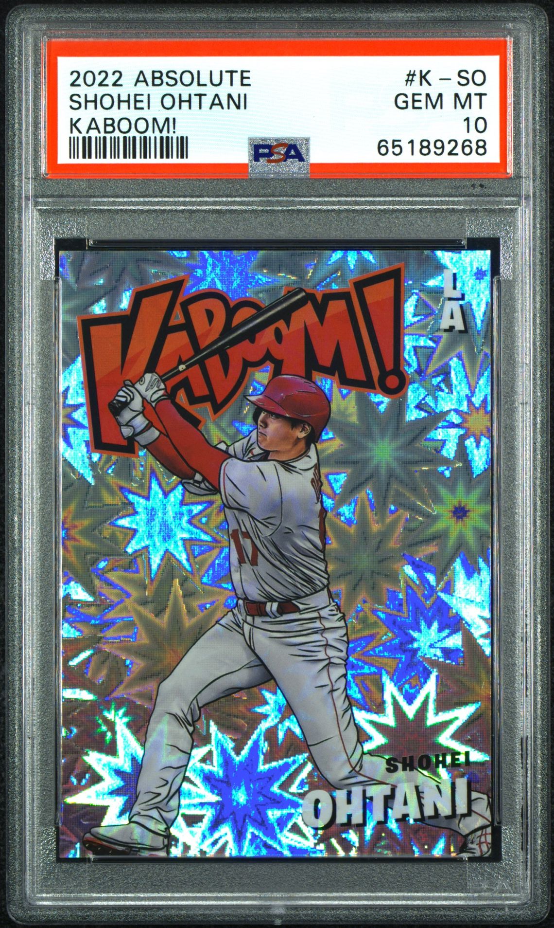 2022 Panini PANINI ABSOLUTE KABOOM! #K-SO Shohei Ohtani front