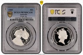 1989 50C Cook Ag PR70DCAM