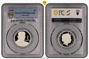 1998 $1 Howard Florey Centenary Ag PR70DCAM