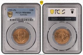 1951-PL 1/2D MS64RB