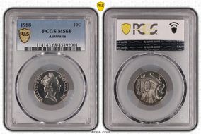 1988 10C MS68