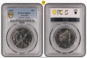 2004 50C Student Design MS67