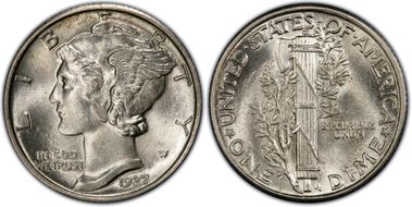 1927 10C MS64FB