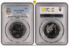 2013 50C 50th Anniv of Surfing MS68