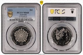 2013 50C Coronation MS68