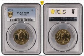 1995 $1 MS68