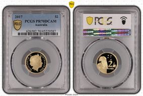2017 $2 PR70DCAM