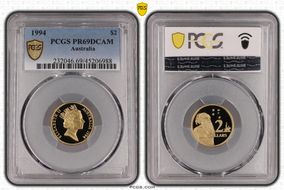 1994 $2 PR69DCAM