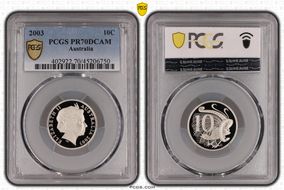 2003 10C PR70DCAM