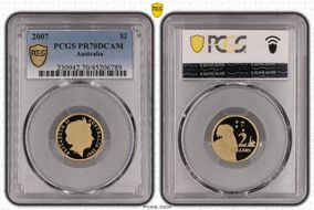 2007 $2 PR70DCAM