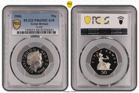 2006 50p S-H8 PR69DCAM