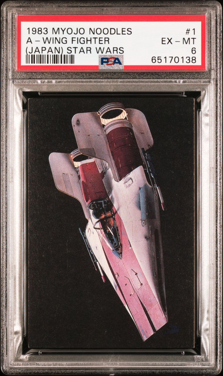 1983 Star Wars メカ・カード 17 Myojo Noodle