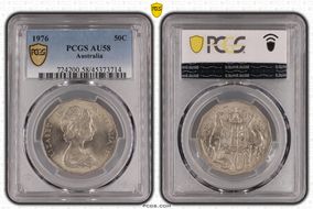 1976 50C AU58