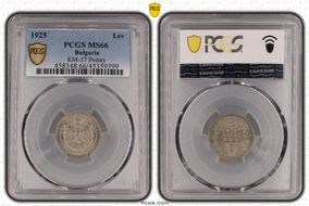 1925 Lev KM-37 Poissy MS66