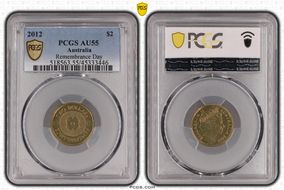 2012 $2 Remembrance Day AU55