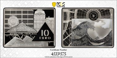 2020 € 10 La Vague PR69DCAM