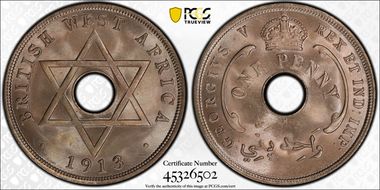 1913-H 1D MS66