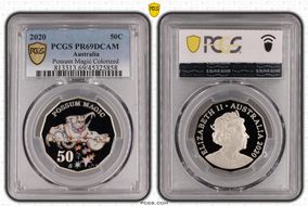 2020 50C Possum Magic Colorized PR69DCAM