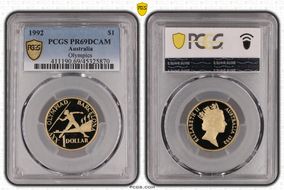 1992 $1 Olympics PR69DCAM