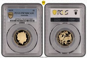 2019 $1 PR70DCAM
