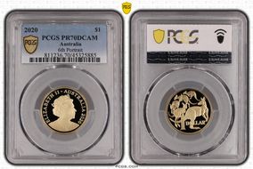 2020 $1 PR70DCAM