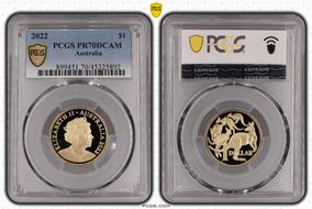 2022 $1 PR70DCAM