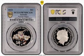 2019 50C Possum Magic Colorized PR70DCAM