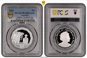 2020 50C Afghan Cameleers Ag PR70DCAM