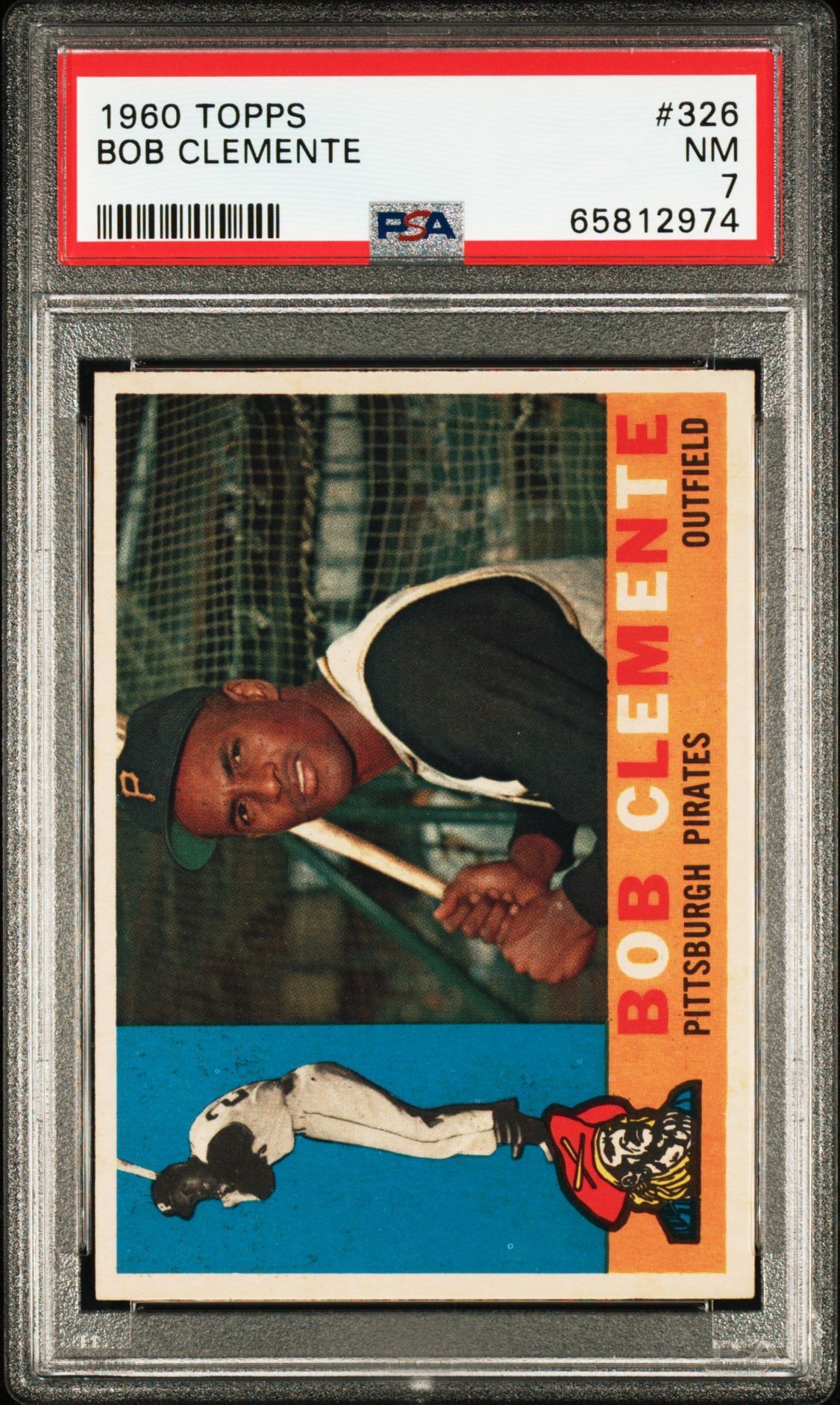 1960 Topps TOPPS #326 Bob Clemente front