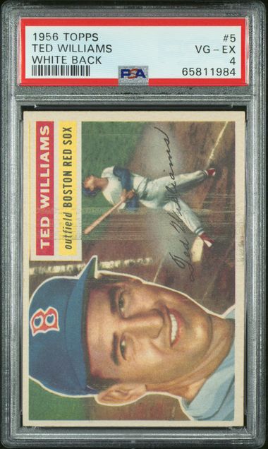 1956 Topps #30 Jackie Robinson, PSA 4 VG-EX