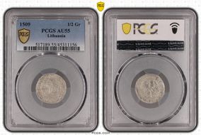 1509 1/2 Gr AU55