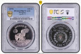 1975 150 G Apollo 11 PR67CAM