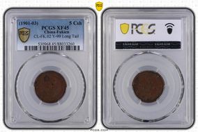 (1901-03) 5 Csh CL-FK.02 Y-99 Long Tail XF45BN