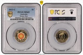 2022-C $2 Honey Bee Colorized MS69