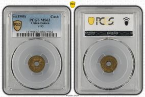 (1908) Cash Y-95 CL-FK.C1 MS63